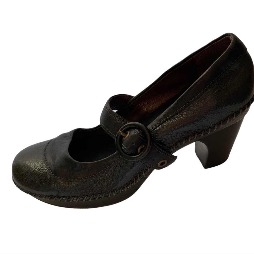 Indigo by Clarks Dark Green Mary Janes Size 9.5M